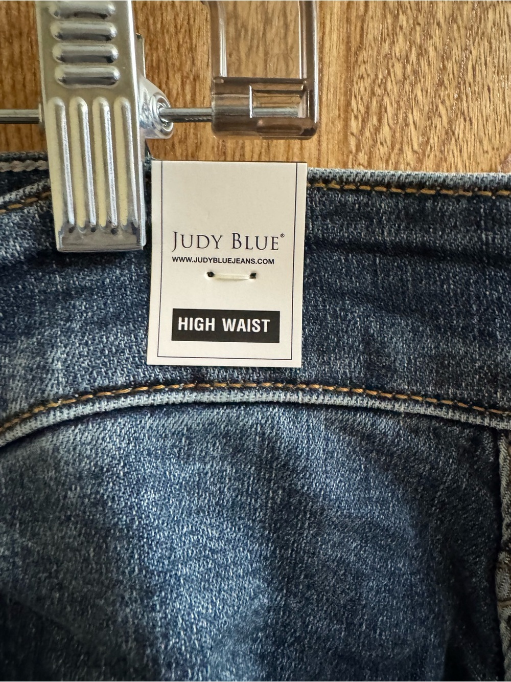 Judy Blue Womens 22W Wide Leg Button Fly High Rise Denim Jeans Stretch NEW NWT - Picture 4 of 11